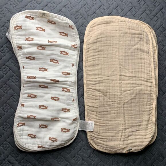 Baby Burp Cloths Set - Picture 1 of 5